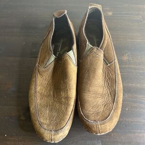 Rockport Mens Adiprine Slip On Walkability Memory Foam Shoes Size 10